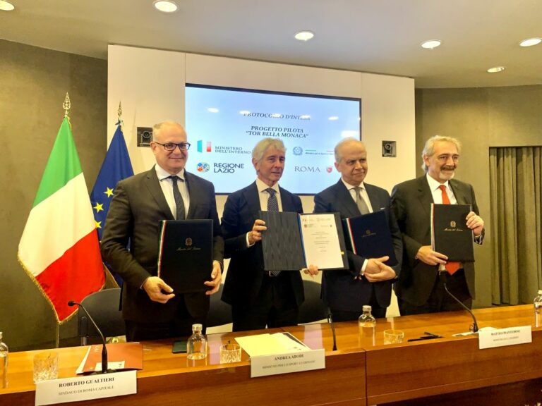 Roma, al via progetto pilota per rilancio e sicurezza Tor Bella Monaca