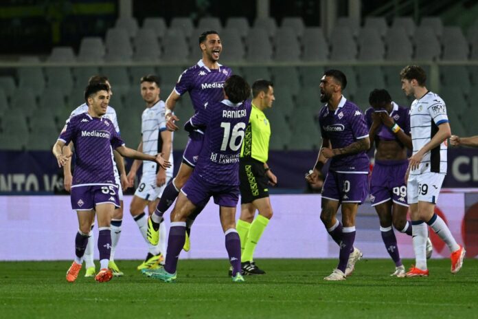 Italian football Coppa Italia match - ACF Fiorentina vs Atalanta BC