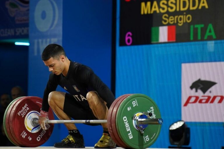 Pesi, Massidda è argento in Coppa del Mondo a Phuket