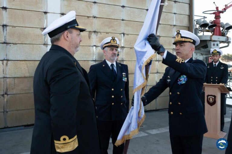 Italian Admiral at the helm of EU Naval Force off Libyan Coast