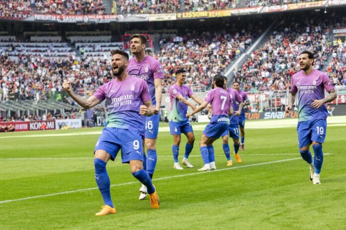 Italian soccer Serie A match - A.C. Milan vs U.S. Lecce