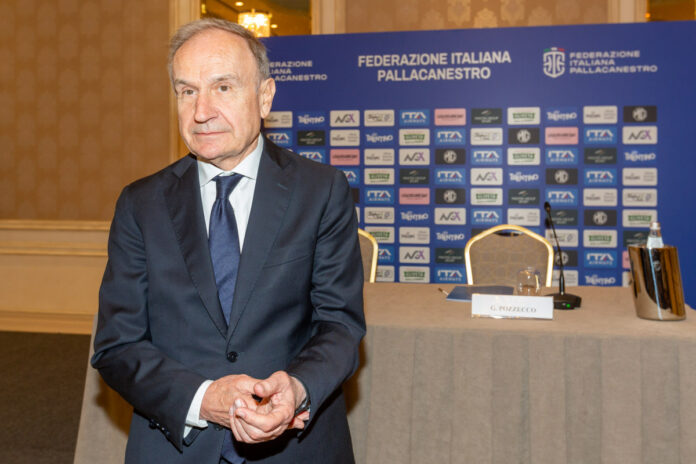 Presentazione del nuovo allenatore della nazionale di Basket Gianmarco Pozzecco