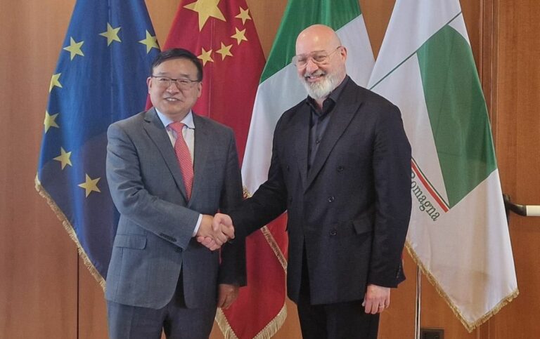 Presidente Bonaccini ha incontrato ambasciatore cinese Jia Guide