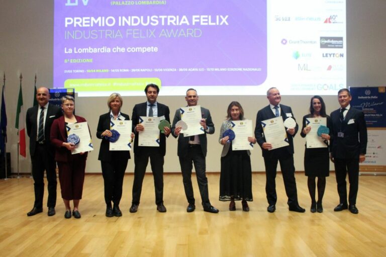 A Metro 5 Premio Industria Felix, E’ tra imprese lombarde più competitive