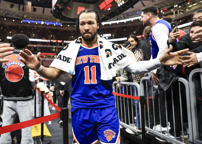 (SP)U.S.-CHICAGO-BASKETBALL-NBA-NEW YORK KNICKS VS CHICAGO BULLS