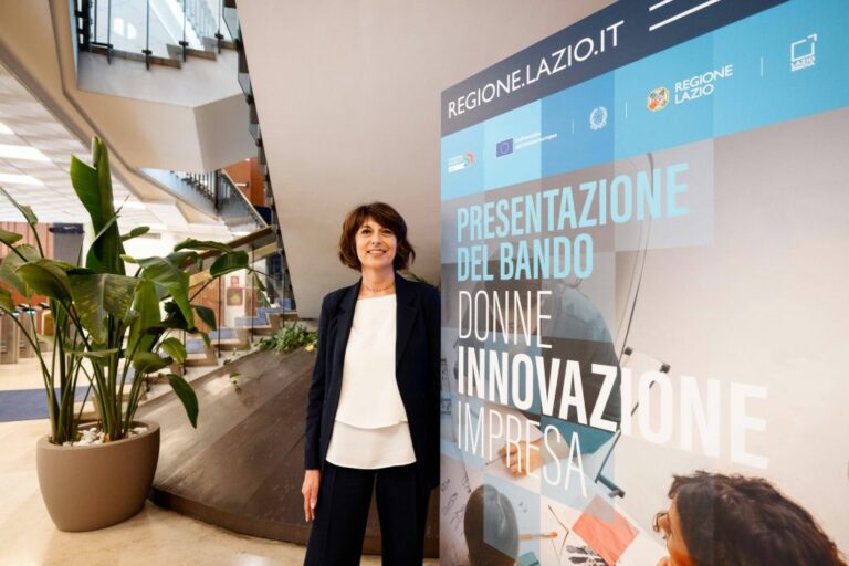Al via nel Lazio il nuovo bando “Donne, innovazione e impresa”