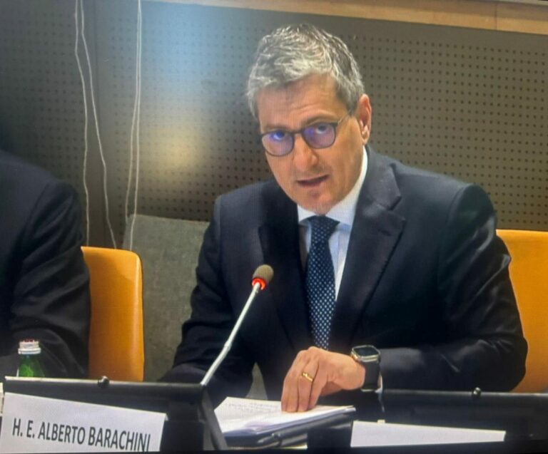 Intelligenza Artificiale, Barachini all’Onu “Visione umano-centrica”