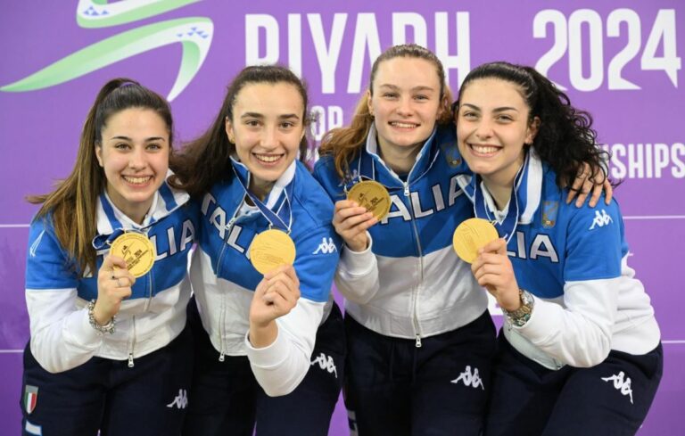 Ai Mondiali U20 oro e argento per i team azzurri di fioretto