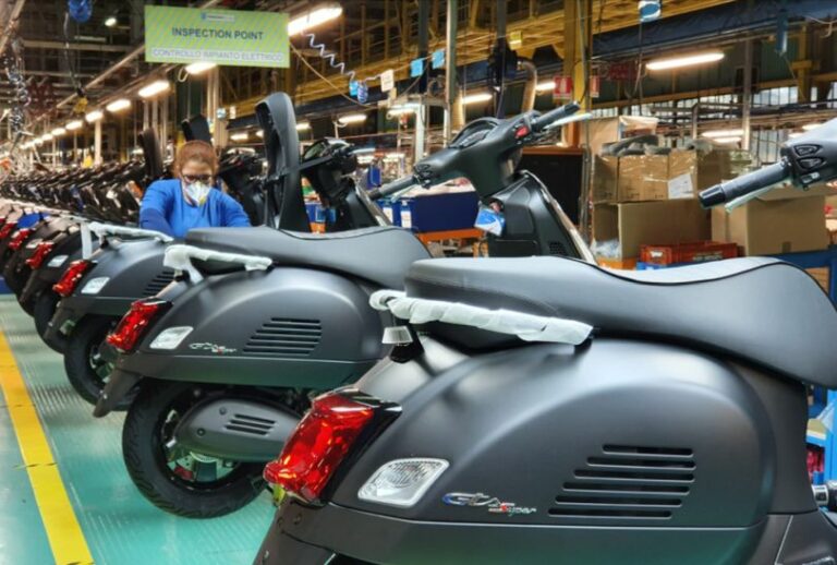 Piaggio, Mimit autorizza contratto di sviluppo per Pontedera