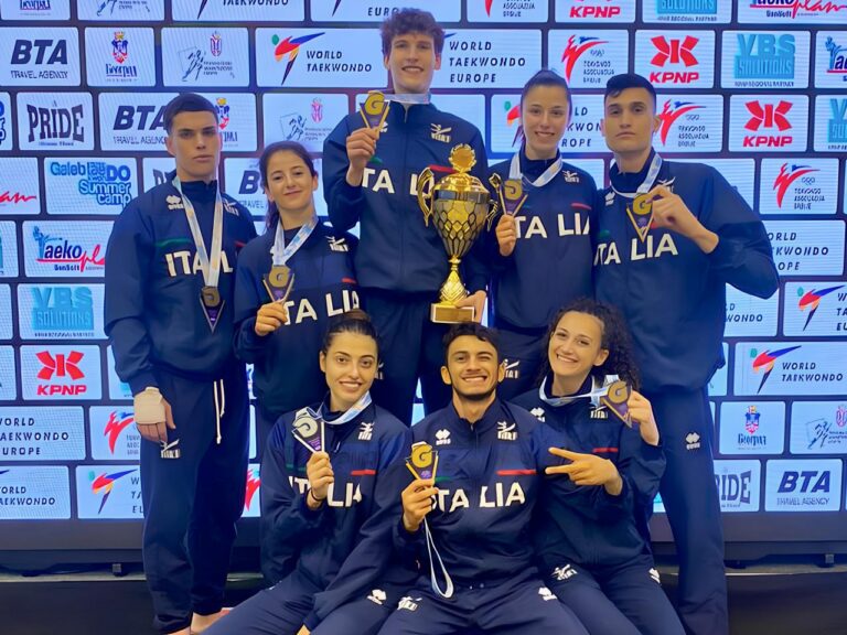 Grande prova della Nazionale di taekwondo al Serbia Open G2