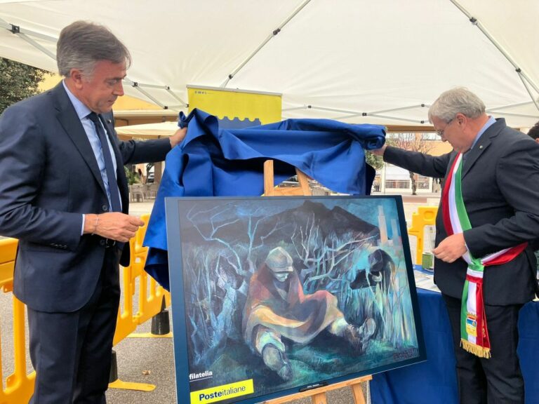 Poste italiane, annullo e cartolina per 90° anniversario Sabaudia