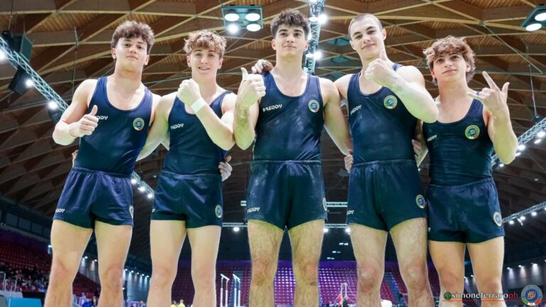 Prova podio per gli azzurri junior agli Europei di artistica