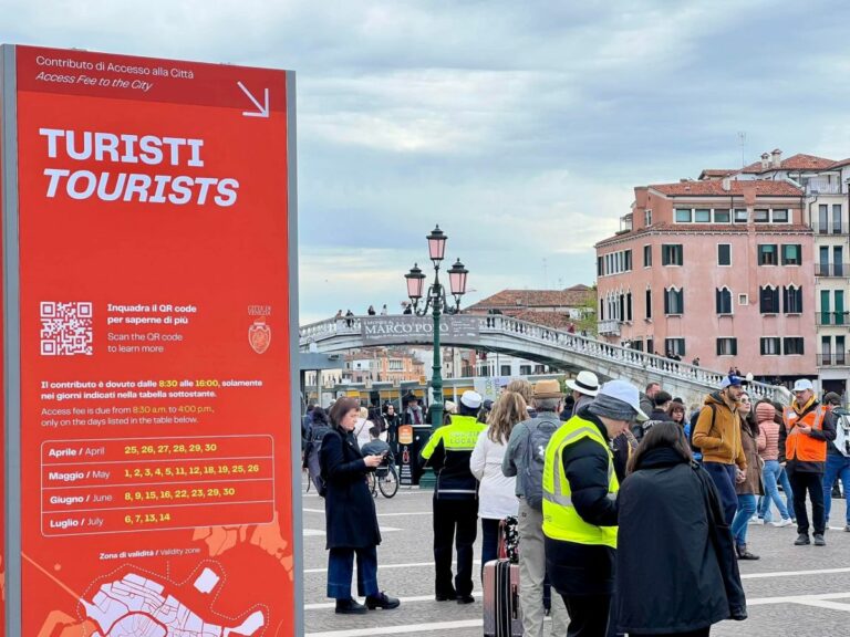 A Venezia seconda giornata contributo accesso, pagamenti a quota 23.600