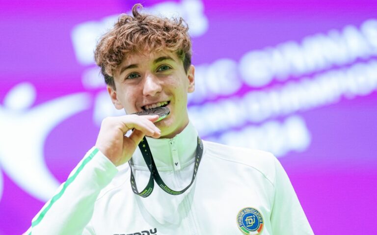 Brugnami d’argento a Rimini negli Europei junior d’artistica