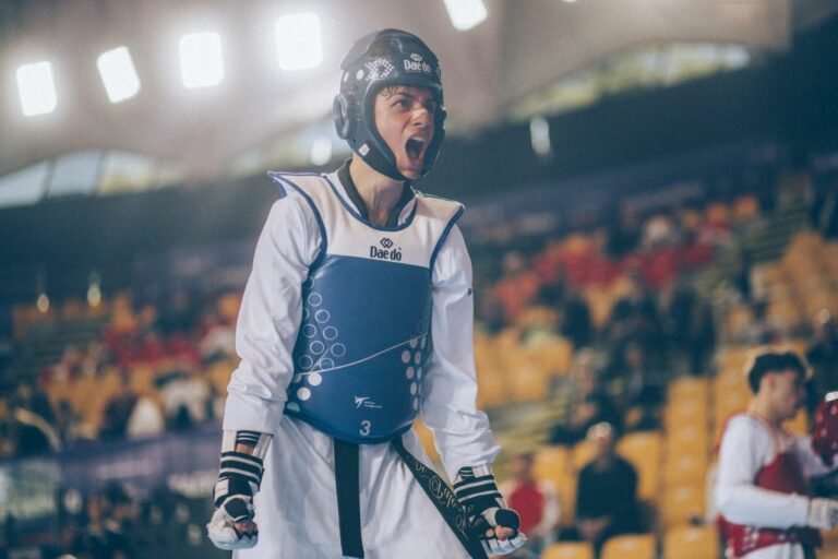 Mangione tricolore jrs di taekwondo, Cito “Livello elevato”