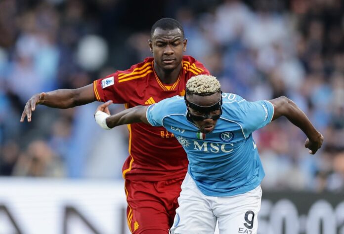 Italian soccer Serie A match - SSC Napoli vs AS Roma