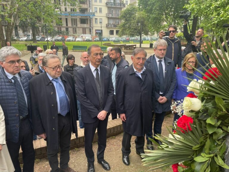 Ramelli, La Russa “Spero in futuro Sala venga con fascia tricolore”