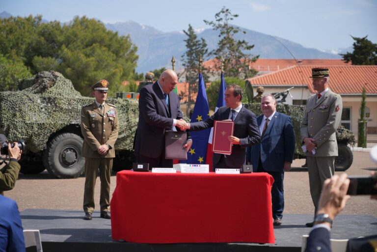 Defence, Italy-France agreement on the European land industrial hub