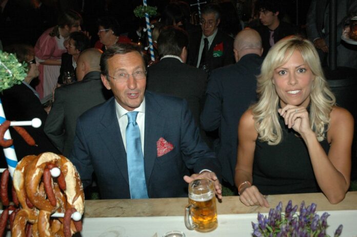 Gianfranco Fini e Elisabetta Tulliani - archivio