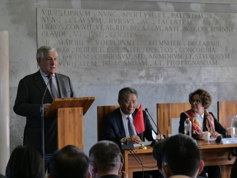Italia-Cina, a Ca’ Foscari Vicepremier Tajani incontra ministro Commercio Wang Wentao