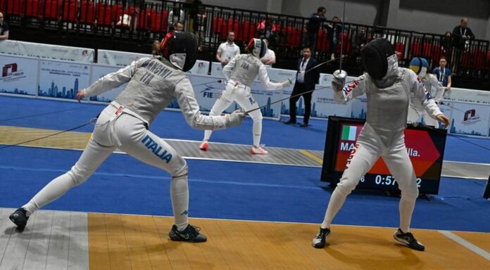 Foil Women Season 2023-24 In photo: MANCINI CamillaPhoto Augusto Bizzi