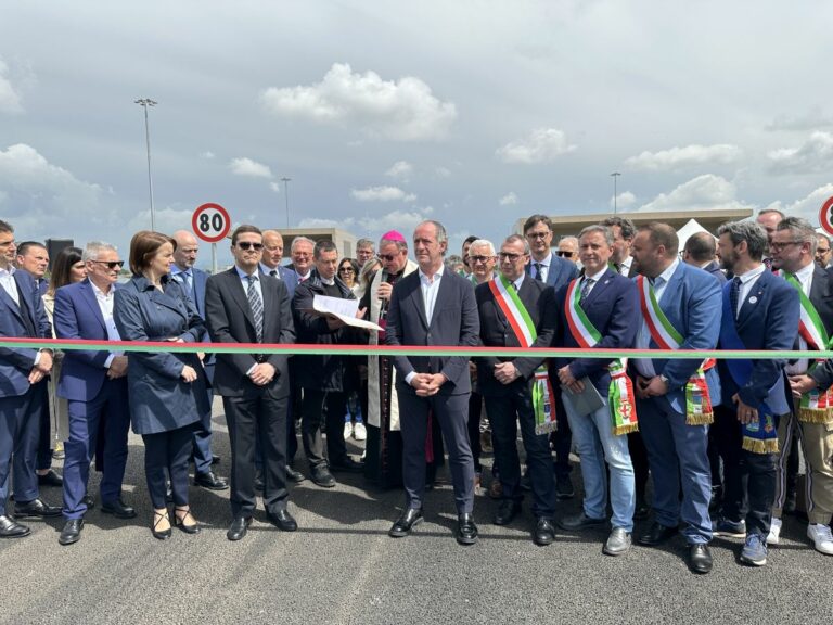 Da domani aperto al transito l’innesto della Pedemontana sulla A4