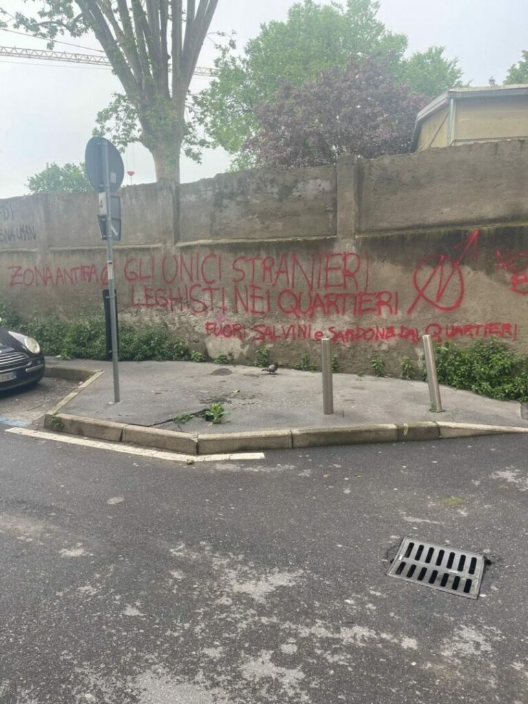 Milano. Lega “Minacce a Salvini e Sardone dai centri sociali”