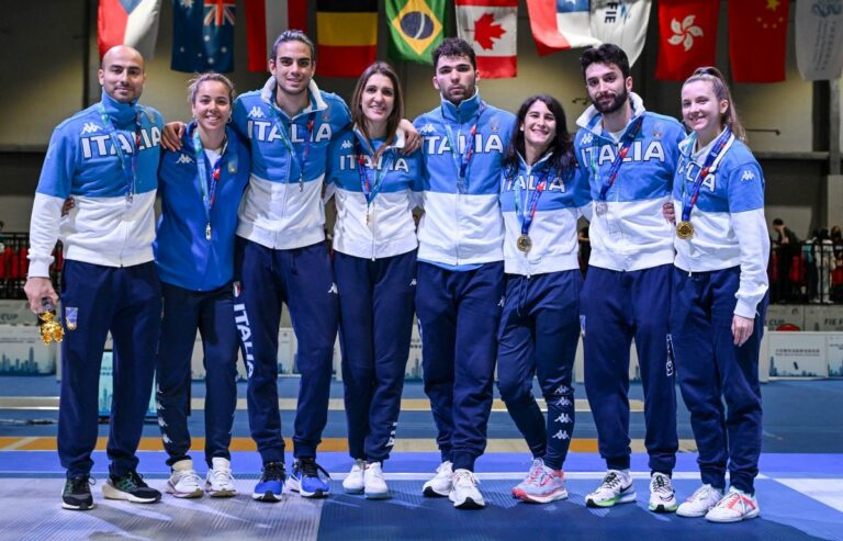 Oro e argento per squadre azzurre di fioretto ad Hong Kong