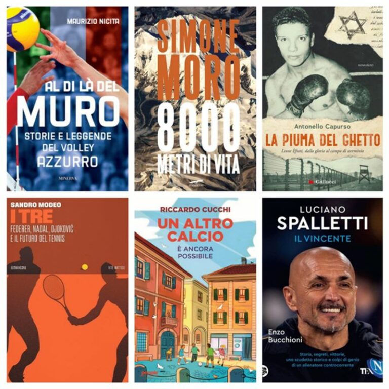 Premio Bancarella sport, scelta la sestina 2024