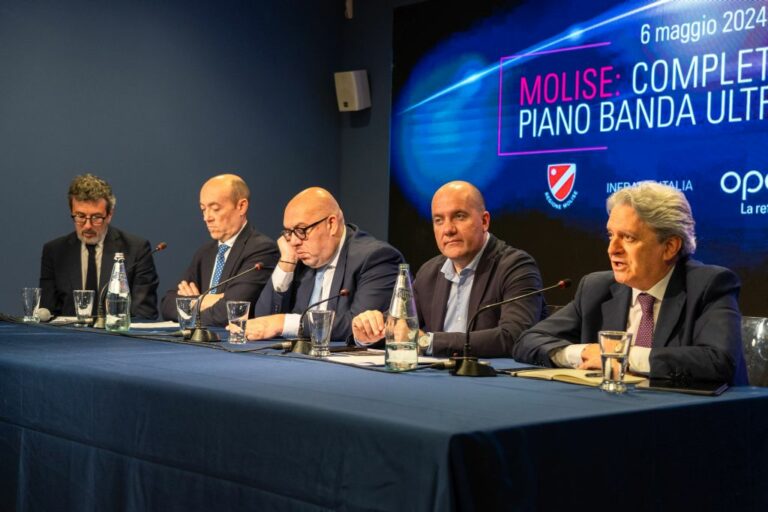 Open Fiber, conclusi in Molise i lavori del Piano Banda Ultra Larga