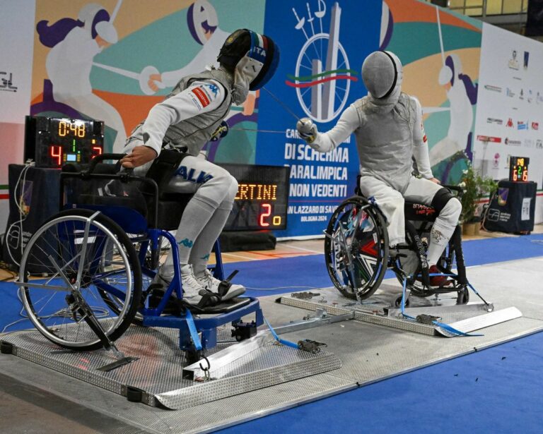 Assegnati i titoli del fioretto agli Assoluti paralimpici