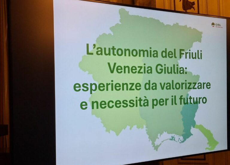 Friuli, da autonomia più attrattività lavoro in pubblica amministrazione