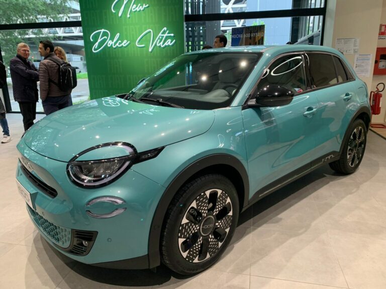 Fiat torna nel segmento B con la nuova 600 Hybrid