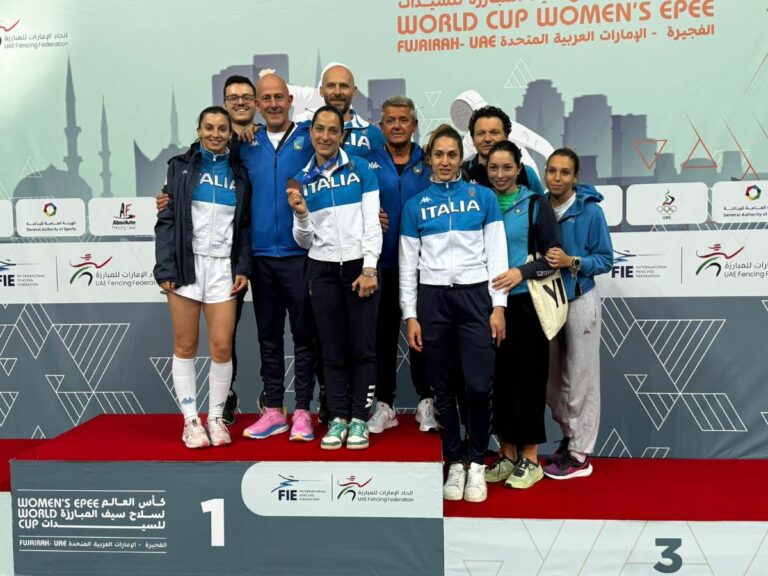 Santuccio di bronzo in Coppa del Mondo a Fujairah