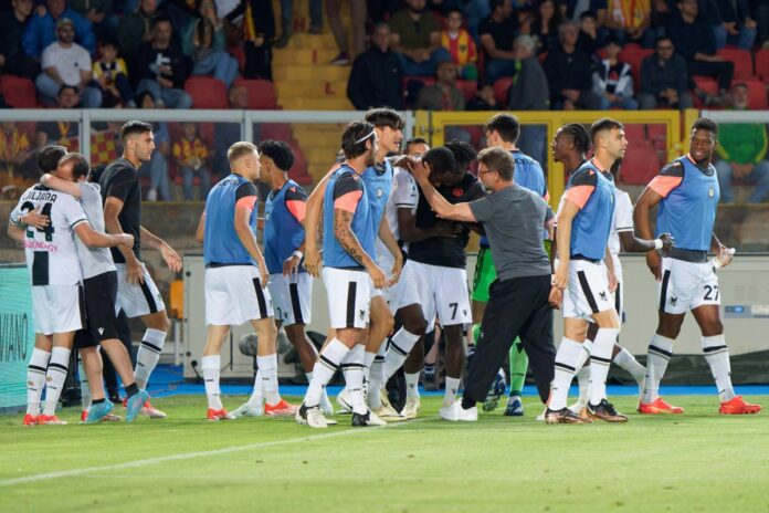 Italian soccer Serie A - US Lecce vs Udinese Calcio