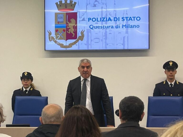 Milano, Questore “lavoreremo per cambiare trend clima insicurezza”