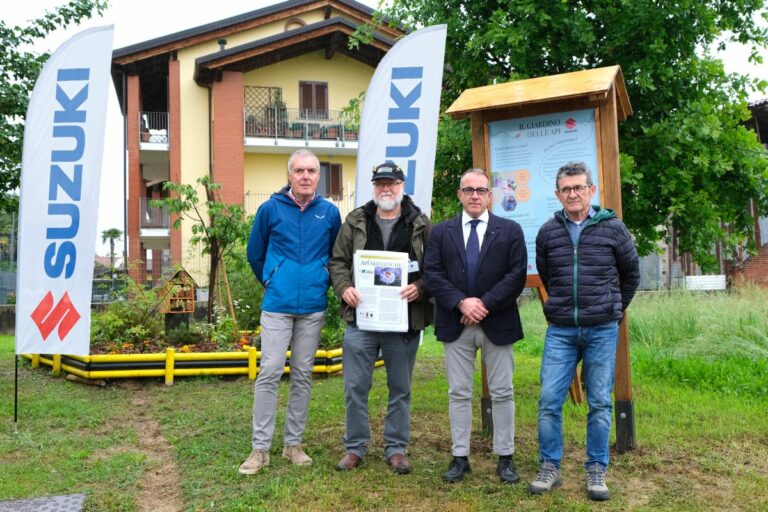 Suzuki pensa all’ambiente con il Giardino delle Api