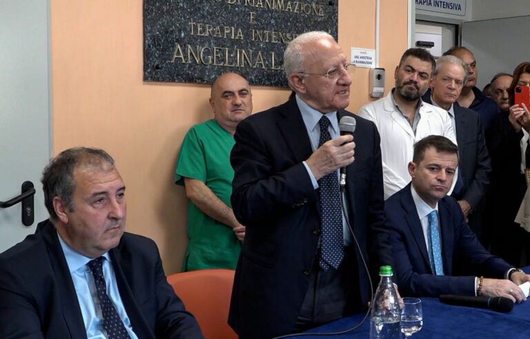 Inaugurato il reparto di Rianimazione dell’ospedale di Sorrento
