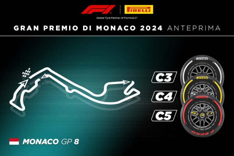 Tris più morbido per mescole gomme slick al Gp Monaco