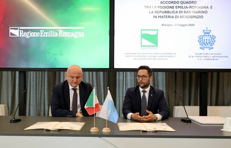 Accordo San Marino – Emilia Romagna per lo sviluppo della space-economy