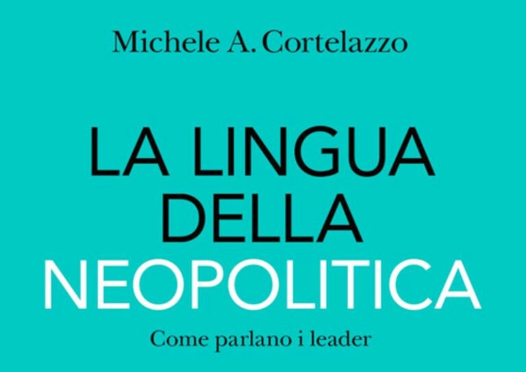 Dal politichese al socialese, come cambia il linguaggio della politica in un libro edito da Treccani