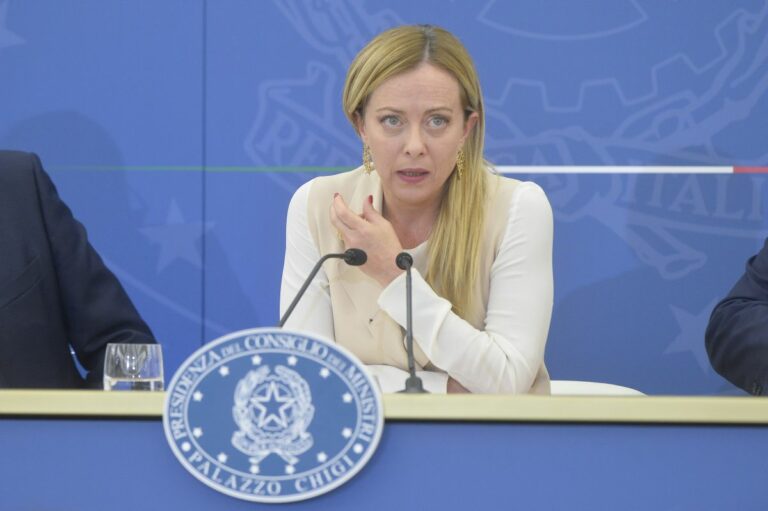 Ue, Meloni “Finita stagione dell’Italia col piattino in mano”
