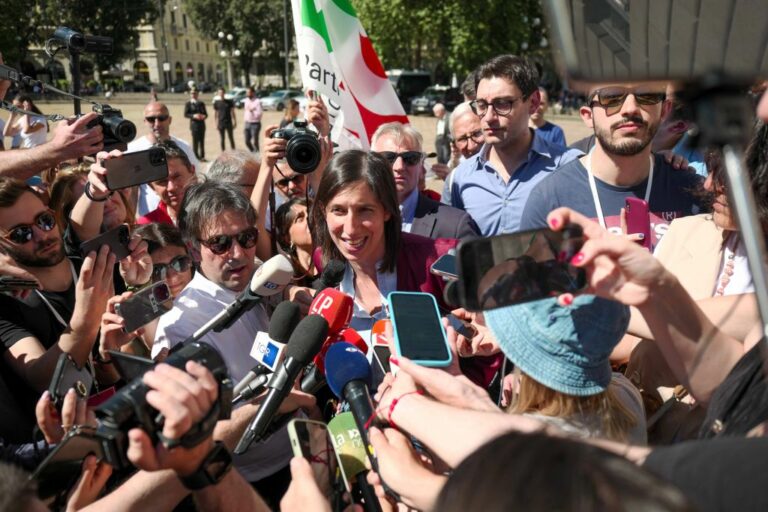 Schlein “La nostra piazza non è contro qualcuno”