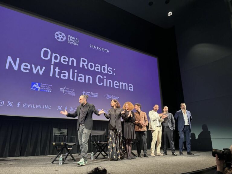 “Open Roads”, il cinema italiano ancora “ai comandi” per l’America