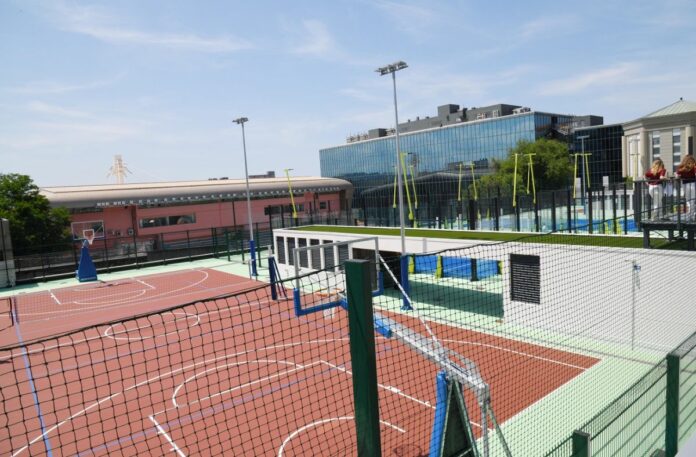 Una veduta esterna del Trieste Campus