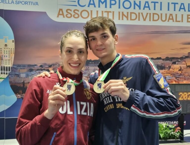 Piatti e Rizzi campioni italiani individuali di spada