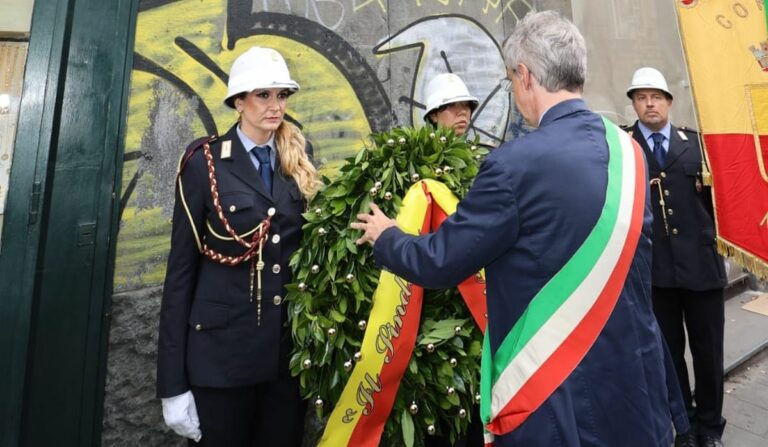 A Napoli corona d’alloro in ricordo di Giacomo Matteotti