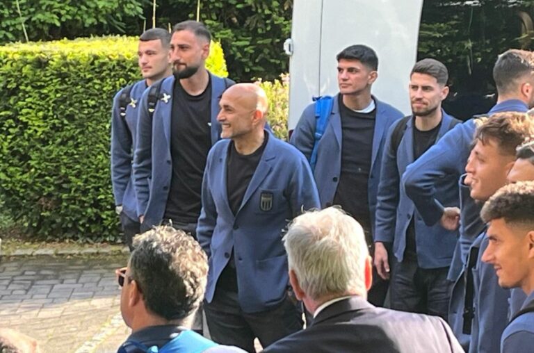 Azzurri sbarcati in Germania, inizia l’avventura a Euro2024