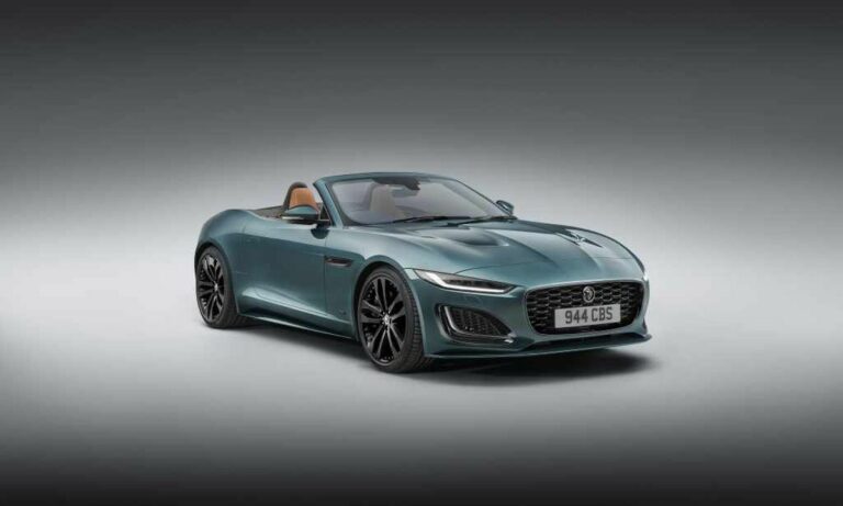 Jaguar festeggia l’anniversario della sua sports car con l’ultima F-type