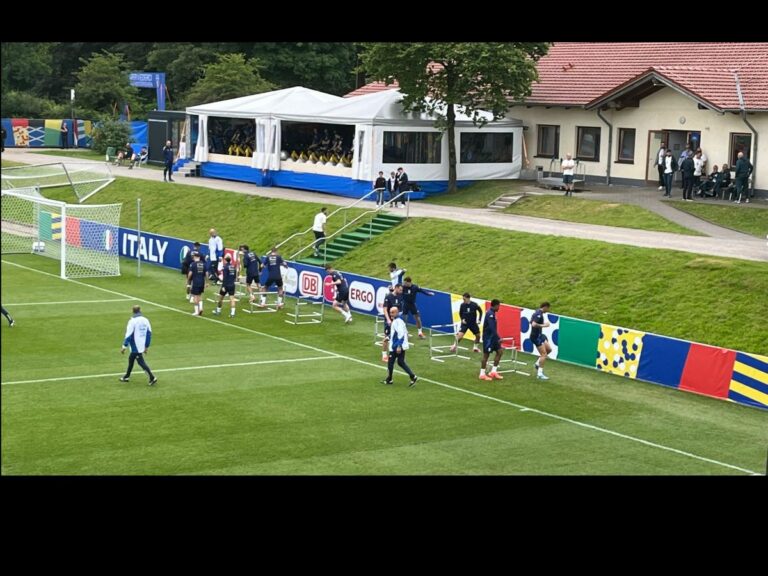 Azzurri al lavoro a Iserlohn, prima seduta verso la Croazia